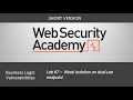 Business Logic Vulnerabilities - Lab #7 Weak isolation on dual-use endpoint | Short Version