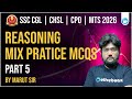 SSC CGL / CHSL / CPO / MTS 2026 | Reasoning Mixed Practice MCQs Part 5 | Oliveboard