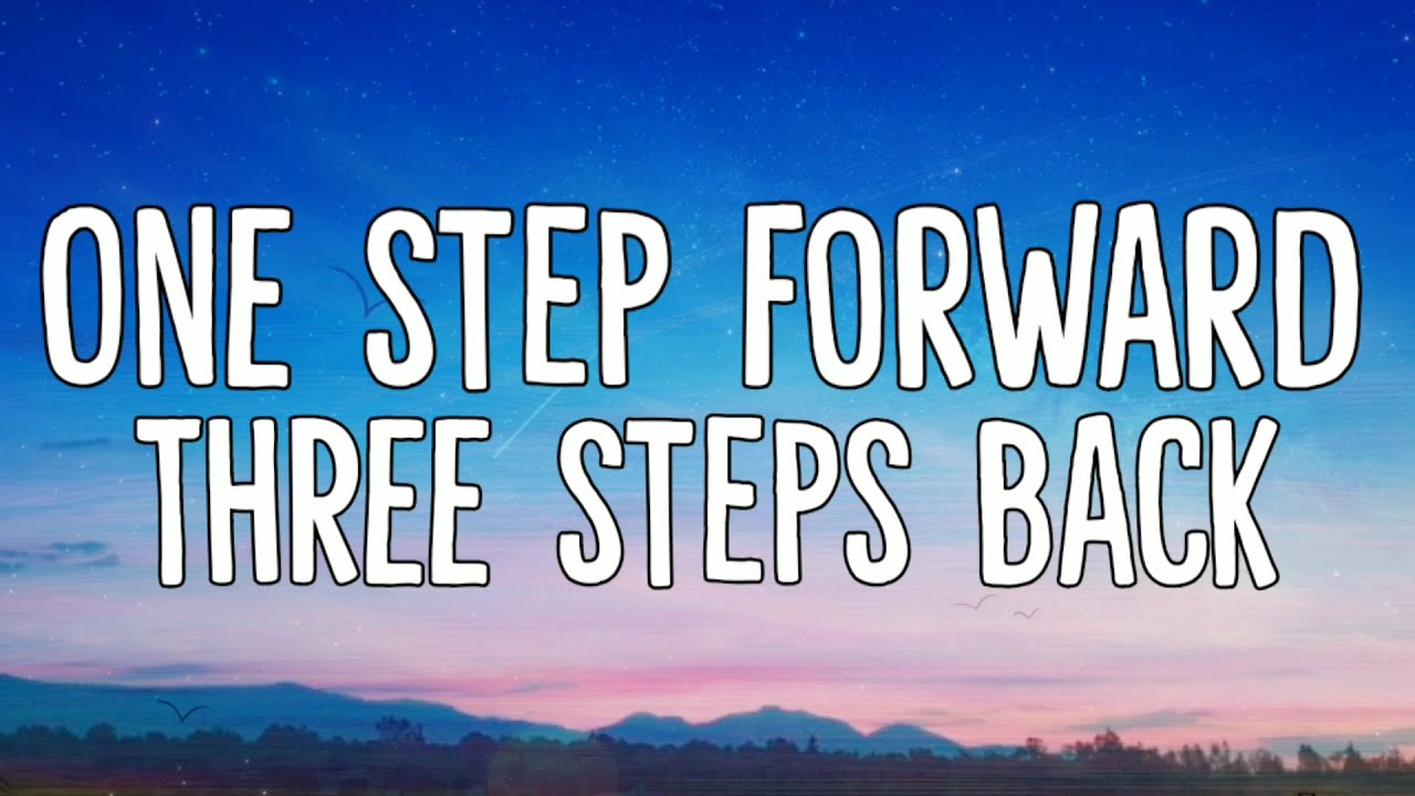 Olivia Rodrigo 1 step forward, 3 steps back (Lyrics Video) YouTube