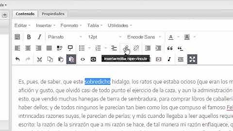 Crear un enlace a una web con eXeLearning