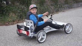 How to make back to the future go kart. World first go kart with double steering and flight mode Illusion. Back to the Future. The 