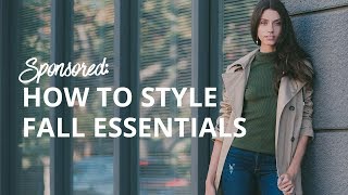 How To Style Fall&#39;s Best Essentials | The Zoe Report By Rachel Zoe