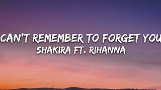 Shakira - Can&#39;t Remember to Forget You (Lyrics) ft. Rihanna