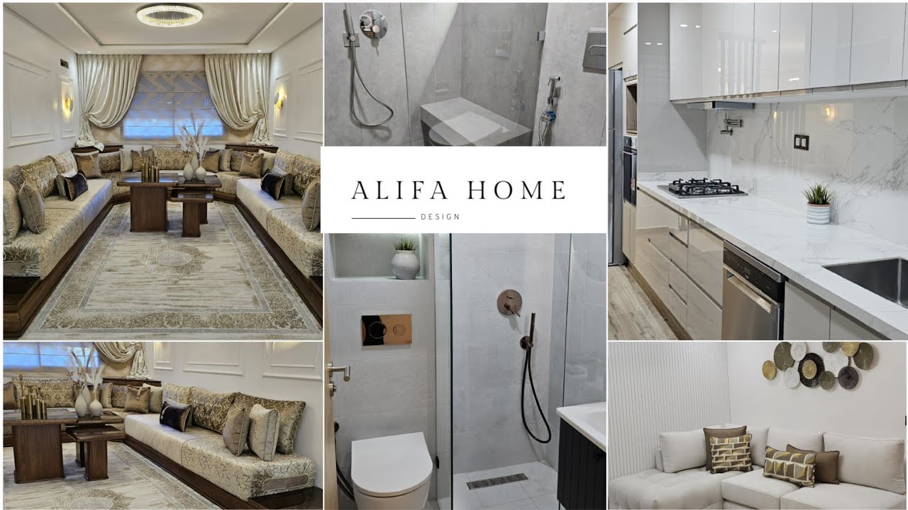 عدنا بالفرحة الكبيرة! سبب غيابي؟ منزل وفراش جداد : صالون مغربي| مطبخ عصري| حمامات جديدة ✨️HOME DECO