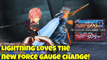 LVL50 FR LIGHTNING + NEW FORCE MECHANIC = TURN HOGGING APPROVED! [DFFOO JP]