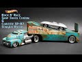 Hot Wheels Shop Truck Custom Rock N' Race & Corvette XP-87 Stingray Racer 2020 Super Rigs