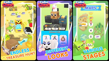 Cube Clash: Merge & Smash Game Android Gameplay
