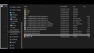 File Transfer Qt App V1.0 Demo screenshot 1