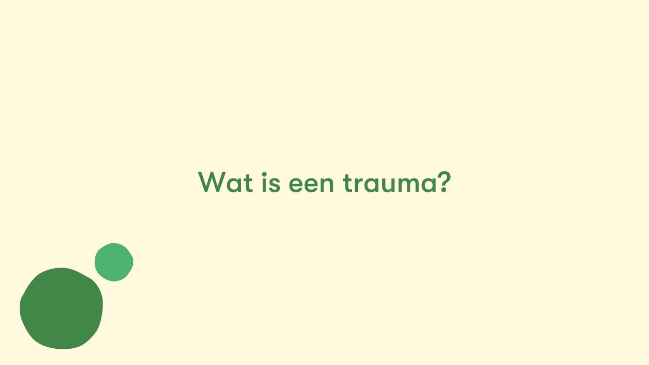 Webinar over trauma