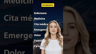 Vocabulario para hospital en inglés #english #englishspeaking #learnenglish