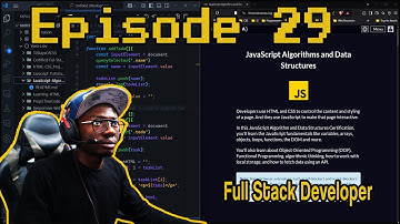 JavaScript avec freeCodeCamp – Algorithmes & Structures de Données | Épisode #29 FULL STACK DEV