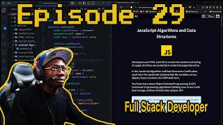 JavaScript avec freeCodeCamp – Algorithmes & Structures de Données | Épisode #29 FULL STACK DEV