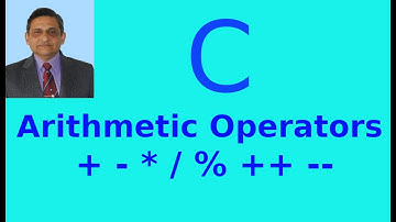 Video #31: C Lecture #6: Arithmetic Operators (English)