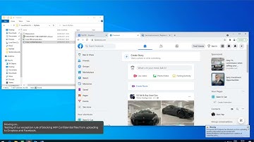 Forcepoint One Agent - DLP - MIP label detection and exception testing