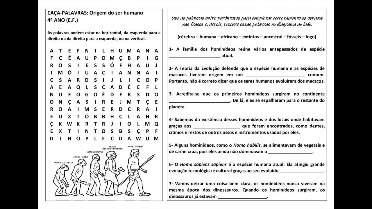 A origem e história do Caça Palavras