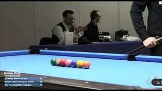 The fastest shooters 7 balls at the World Artistic Billiards Championship Maxence Delattre JMASEM screenshot 3