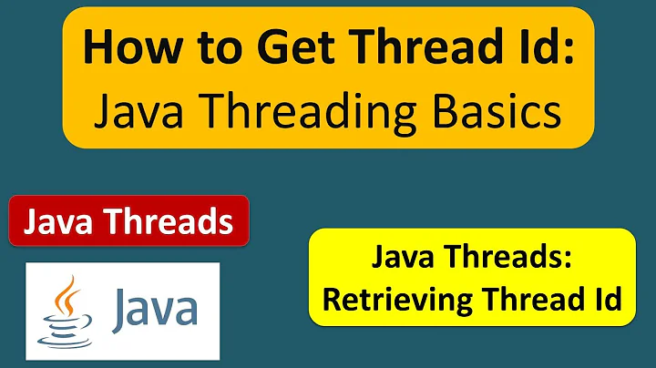 How to get the Thread Id? | Java Threads