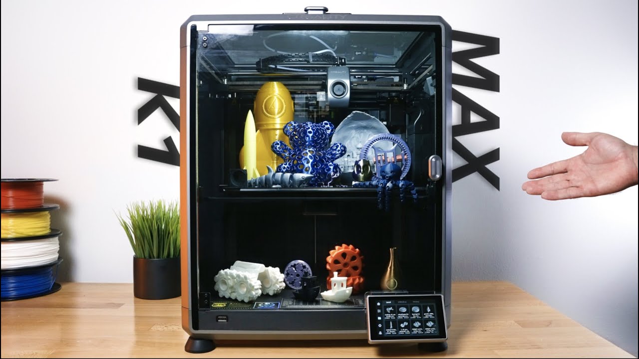 Creality K1 Max: High-Speed 3D Printer Review — Eightify