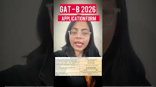 GAT -B 2026 | Application form out #csirnetadda247 #gatb #gatb2026