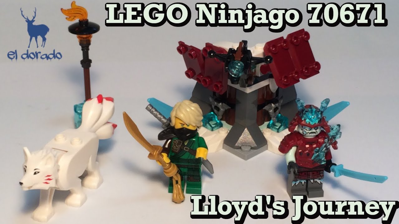 LEGO NINJAGO Lloyd's Wolf Minifigure 70671 Lloyds Secrets of Forbidden Spinjitzu 