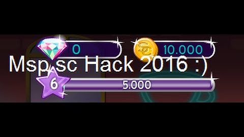 Msp 10.000 Sc + Lvl 6 Hack 2016