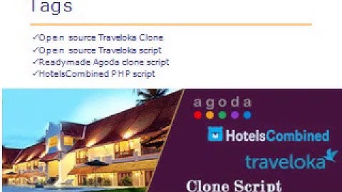 Open source Traveloka Clone script