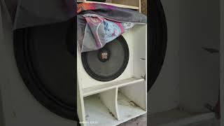 Tes subwoofer 15 inch pakai speaker Acr Black 15600 #ceksound #15inchspeaker #horeg