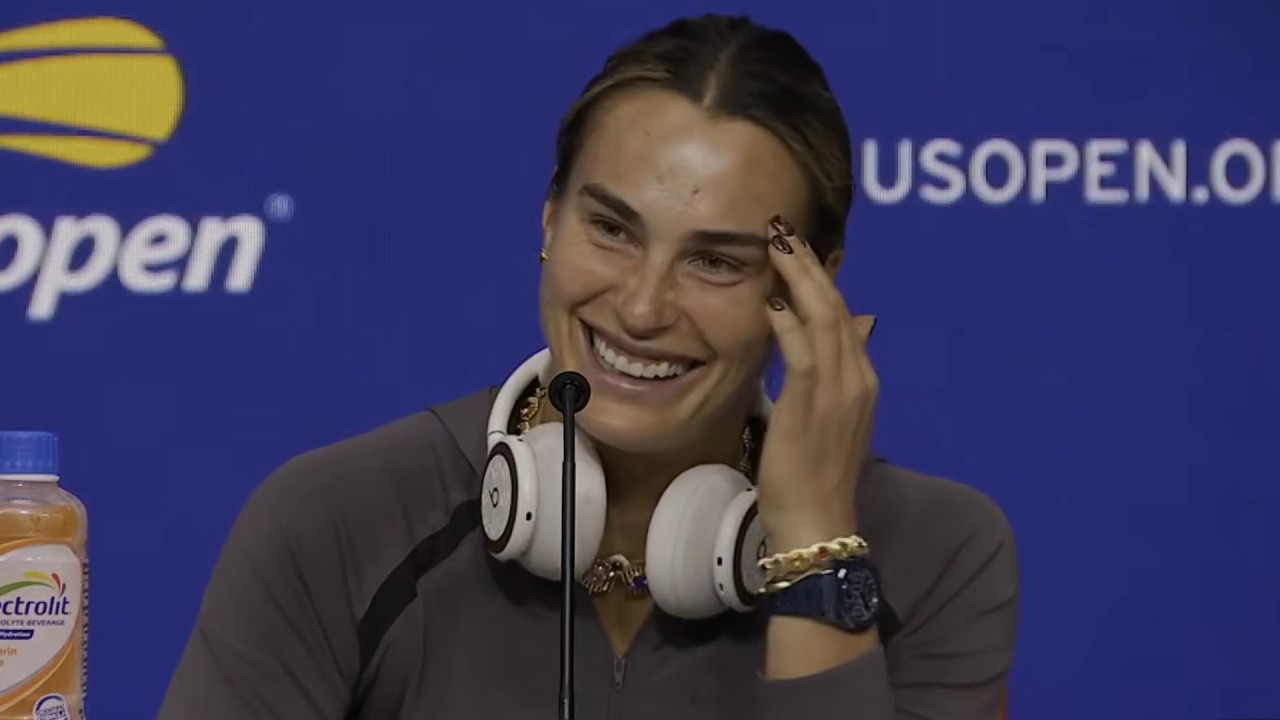 US Open 2026 - Aryna Sabalenka on Losing World No. 1: "I Don't Care"