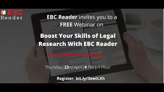 Boost Your Legal Research Skills with EBC Reader