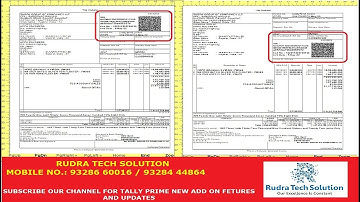 Change Print Location of E-invoice, IRN & QR Code Position in Tally Prime Software