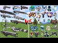 What TaCZ Perseus Gun can Defeat the Most Minecraft Boss Mobs in a Row?