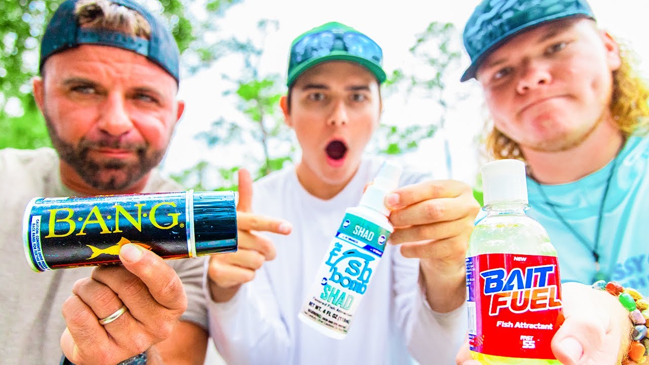 TESTING FISHING SCENTS AND ATTRACTANTS TO SEE IF THEY ACTUALLY WORK! 