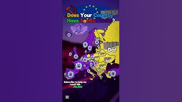 Does Your Country Have Soviet Blocks?🤔🇪🇺🏢#europe#mapping#geography#mapper#history#countries