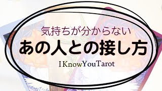 【タロット占い】気持ちが分からないあの人への接し方。