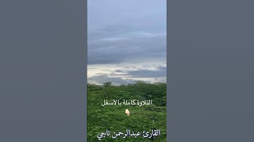 أجمل ماحاكى به القارئ عبدالرحمن ناجي للشيخ محمد #اللحيدان استمع الى #اروع #محاكاه