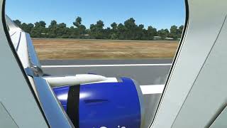 Landing Tengah Air base in 4K Airbus A320neo msfs2020 msfs2020 msfs simupdate7 f