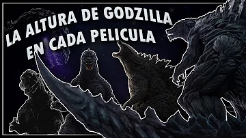 ¿Cuánto mide el legendario Godzilla?