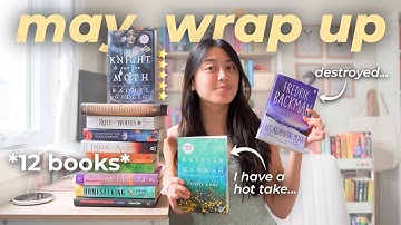 I read 12 books in May... let