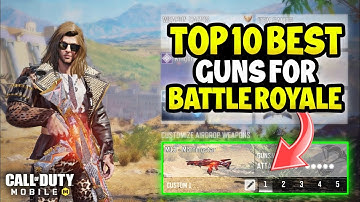 Top 10 Best Guns in Battle Royale Season 3 CODM | Gunsmith Loadout/Class Setup | Cod Mobile