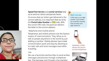 Class-3rd S. St(Time Tales) ch-15 Means of Communication) Explanation