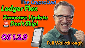 Ledger Flex Firmware Update: Why It’s Critical + Full Walkthrough 🔐
