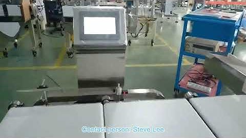 2KG check weigher trial testing operation video from Wilpac