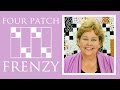 Make a four patch frenzy quilt with jenny doan of missouri star tutorial