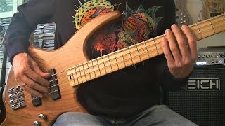 One Take Bluesy Funk Rock Bass Jam