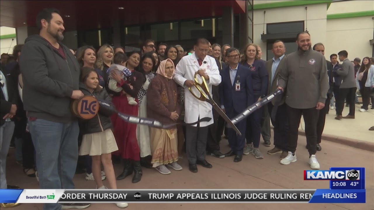 New Lubbock hospital to host ribbon cutting event - YouTube