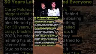He Was Molested As A Child Actor - 30 Years Later, He Exposed Everyone. Corey Feldman. #shorts