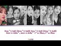 TWICE - 'How u Doin' lyrics color coded