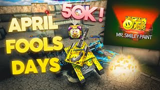 April Fools Days Special Gold Box Montage #12 - 4x 50 000 CRYSTALS ! #rtanks