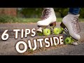 6 Beginner Tips For Roller Skating Outside