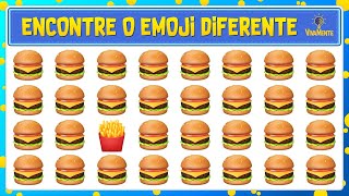 🥲 ENCONTRE O EMOJI DIFERENTE + REPETIDO + OBJETO + 7 ERROS! 💡 VivaMente